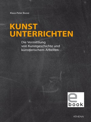 cover image of Kunst unterrichten